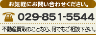 電話番号：029-851-5544
